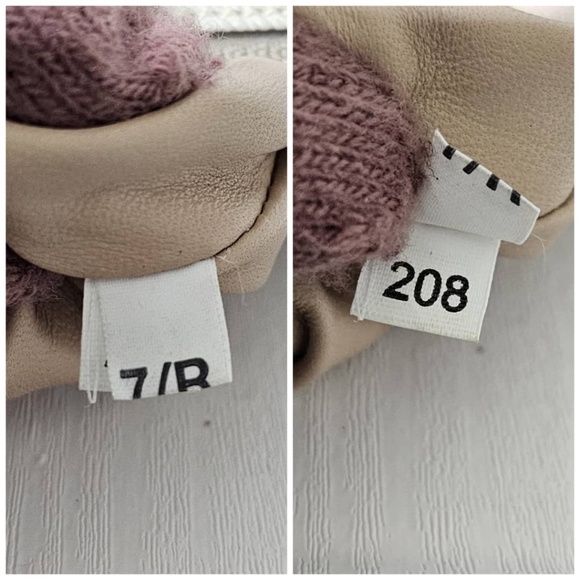 Pre owned Prada Pomenade Saffiano mediumTwo Tone Leather Dome Satchel Taupe - Picture 8 of 16